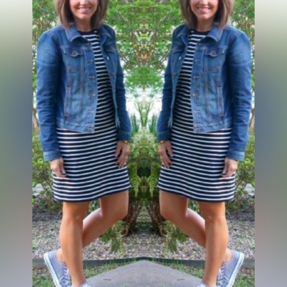 Loft striped dress